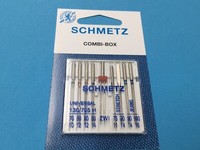 Schmetz Nadel, NäHmaschinen Nadel- Combi Set- Flachkolben Nadeln- Jeans, Stretch