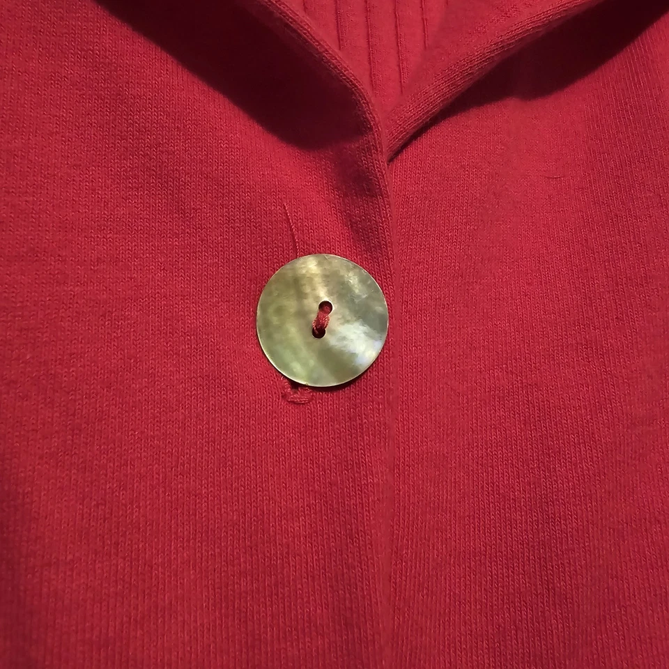 Fenini женщин Sz LG куртка эластичной кнопка Lagenlook Artsy искусство носить карманы - Изображение 3 из 4