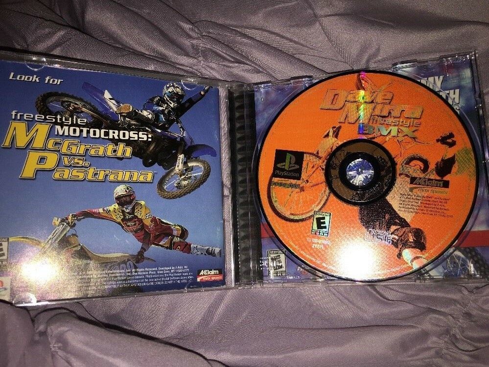 Jeu Dave Mirra Freestyle BMX 2 - PS1 Neuf Scellé - Version FR