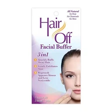 Hair Off Facial Buffer For Men And Women Removes Unwanted Hair Exfoliates Skin
