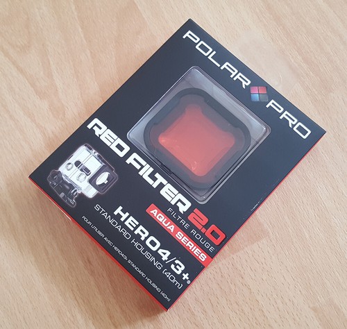Polar Pro GoPro HERO 3+ 4 5 Aqua3+ Red Iridium Scuba Filter (P1001) - NEW! - Picture 3 of 7