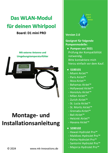 SmartAndRelax - Whirlpool WLAN WiFi Modul für Bestway® Lay Z Spa™ /SW in DEUTSCH - Bild 4 von 56
