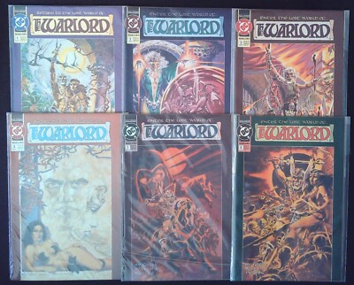 WARLORD #1-6 (1992) TRAVIS MORGAN DC Comics VFN/NM Complete Set