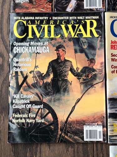 Vintage 1994-1998 America's Civil War Magazine Lot of 18 - Picture 12 of 19