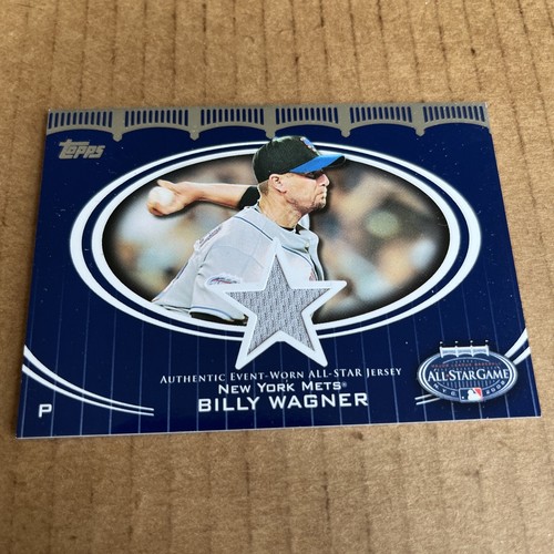 2008 Topps All Star Stitches JSY PATCH Billy Wagner #AS-WW New York Mets (e3)
