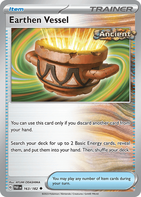 Pokmon TCG Earthen Vessel 163/182 Uncommon Paradox Rift NM/M | eBay Pokmon TCG Earthen Vessel 163/182 Uncommon Paradox Rift NM/M | eBay