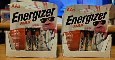 Energizer Max AA Batteries, 12-2 Packs