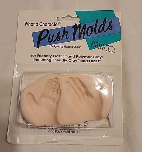 AMACO - PAIR OF HANDS No. 11 Push Mold by Designer Maureen Carlson -