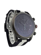 Gucci G-Timeless YA126244A Black Dial Nylon Strap Men's Watch