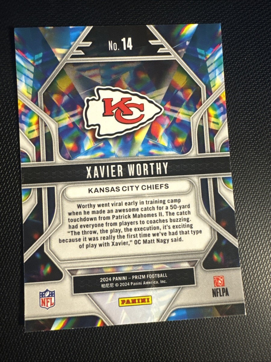 2024 Panini Prizm - Prizmatic #14 Xavier Worthy (RC) | eBay