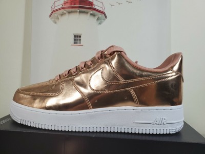 nike air force 1 metallic rose gold