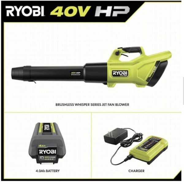 Ryobi RY404130VNM Handheld Leaf Blower - Green for sale online | eBay