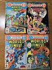 World's Finest Comics #265 267 268 269 Lot Run Bronze Age Dc Comics Batman