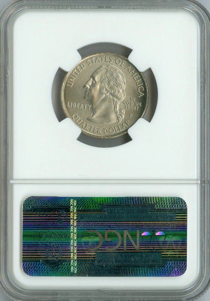 2009 P NORTHERN MARIANAS QUARTER NGC MS69 SMS PQ MAC FINEST MAC SPOTLESS . - Image 2 of 2