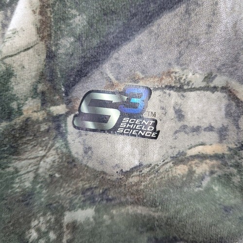 Realtree Long Sleeve Performance T-Shirt Mossy Oak Camo Hunting Active Camping - Picture 8 of 10