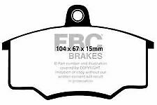AUDI 80 & COUPE EBC STANDARD FRONT BRAKE PADS DP310 QUALITY BRAKE PADS