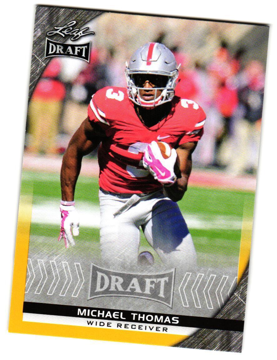 2016 Leaf Draft Michael Thomas #65 Gold