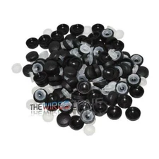 The Install Bay CSC Premium High Quality Black Camouflage Screw Top (100/pack)