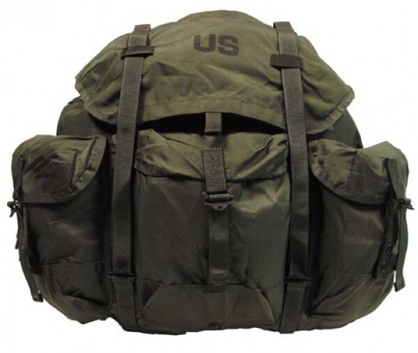 US Army Alice Mochila Marco Alu Con Correa Oliva Grande Pack Militar