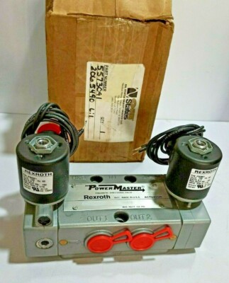 Rexroth R431008545 14W12 Stellmotor Power Master Pneumatisch Direktionale Ventil