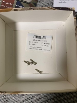 Pickup for Guitar Bare Knuckle Aftermath 8-String Set with Box