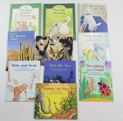 Lot of 10 Fountas & Pinnell LLI Blue System Level J Leveled Readers Grade 2
