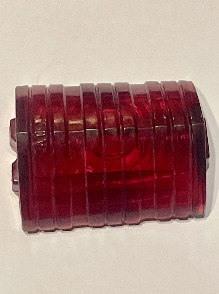 Nuevo de Lote Antiguo 1940 Chrysler Lámpara Trasera Lente Saratoga New Yorker Traveler Windsor MoPar Fabricante de Equipo Original Foto 3 de 4