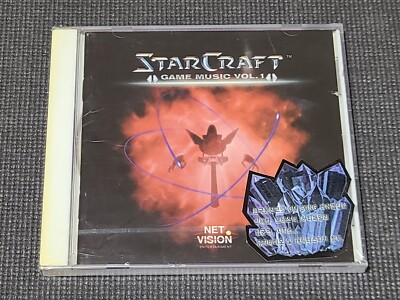 StarCraft Game Music CD Volume 1 Net Vision Entertainment Blizzard Korean OST