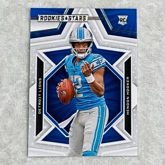 Hendon Hooker (RC) 2023 Panini Rookies & Stars Detroit Lions Rookie Card #142