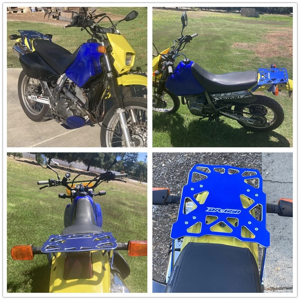 Protector de cadena de pinza de freno de radiador con placa de deslizamiento para Suzuki DR650/SE Foto 3 de 4