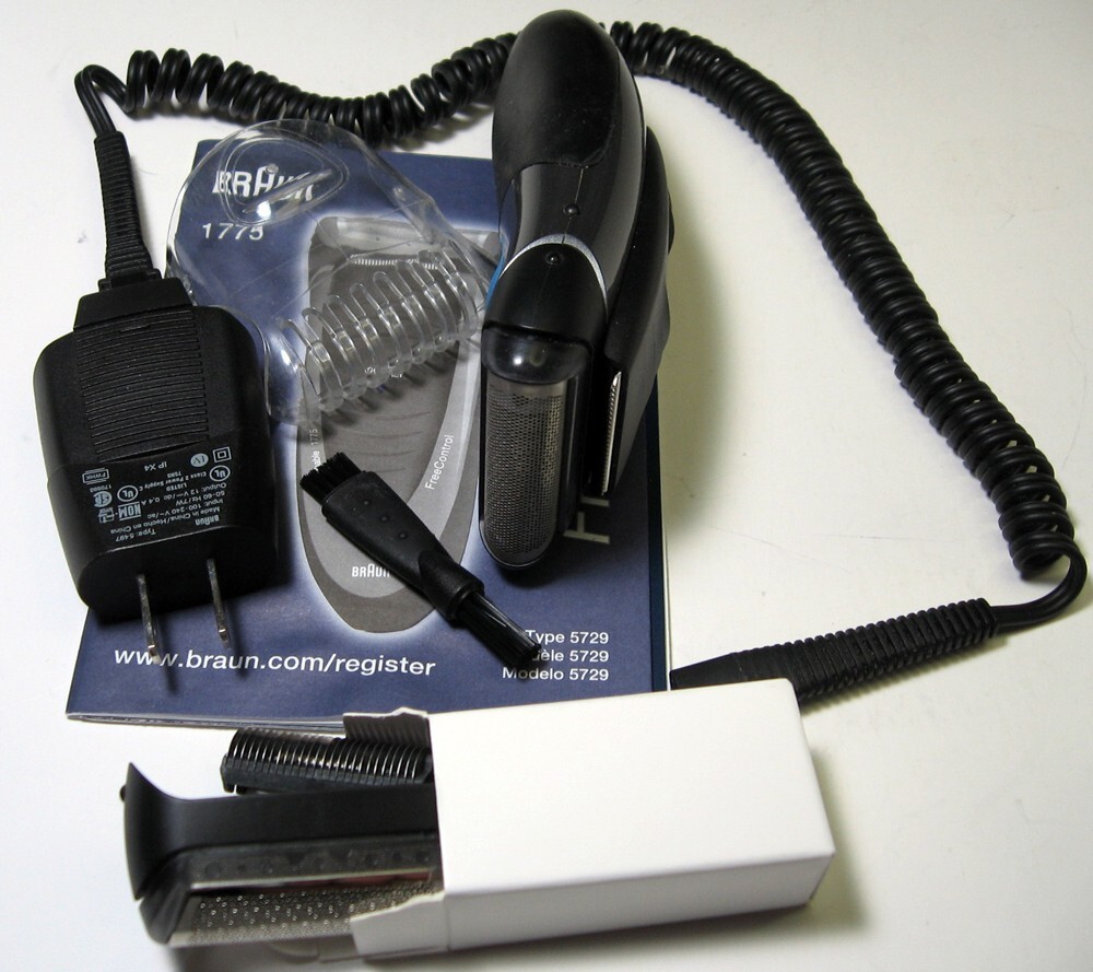Refurbished - Braun Men's Electric 1775 Shaver w/Trimmer ~ Cordless ~ Battery/AC