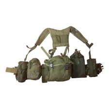 Canadian Armed Forces '82 Pattern SMG Load Bearing 9 Piece Web Set M/L
