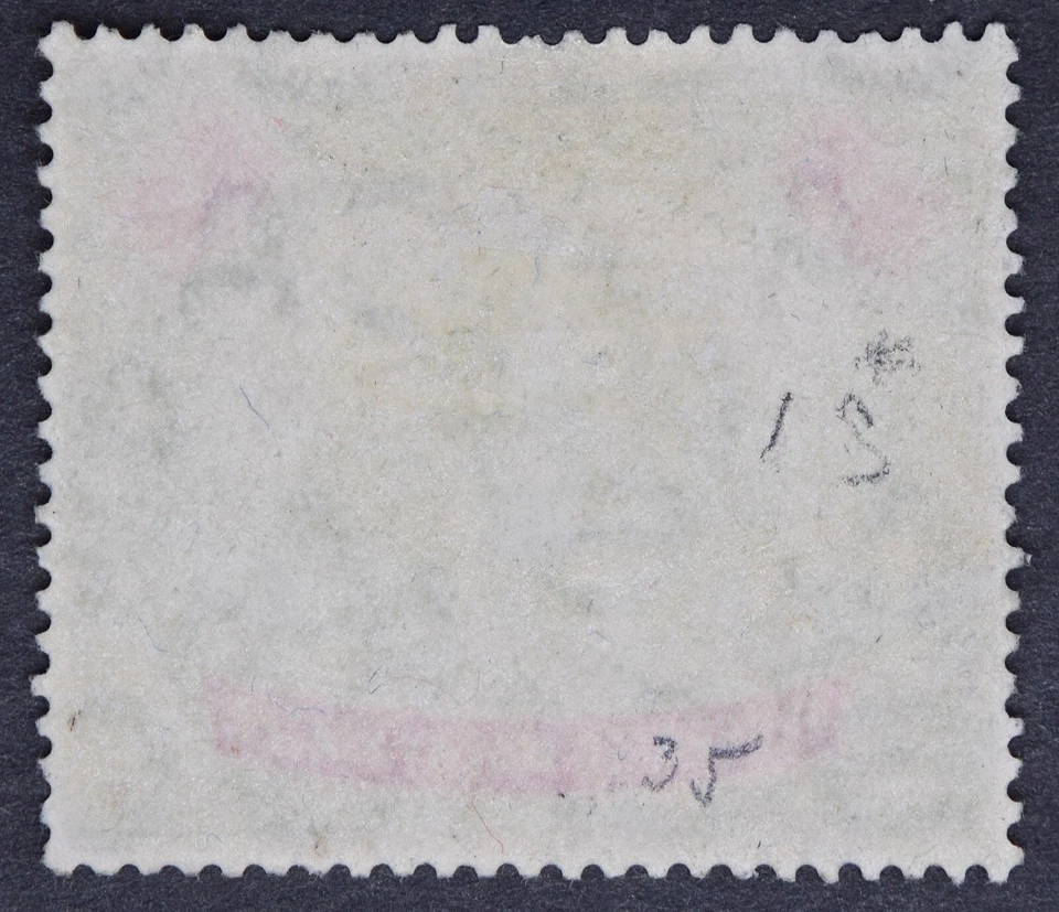 MALAYA FMS SG49 1907 $2 Elefantes Verdes e Carmim, Wmk Multi Crown CA,, Usado - Imagem 2 de 2