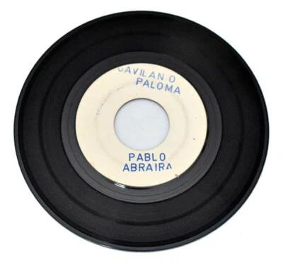 Pablo Abraira - Gavilán o Paloma. Single test pressing etiqueta blanca (sólo vin - Imagen 1 de 2