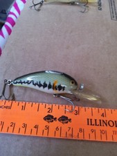 3 inch unknown crank bait Baby Bass Orange Strip