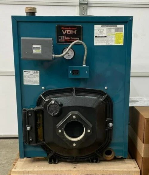 Burnham V8H3WE 120,000 BTU by U.S. Boiler Company Oil Fired Boiler | eBay