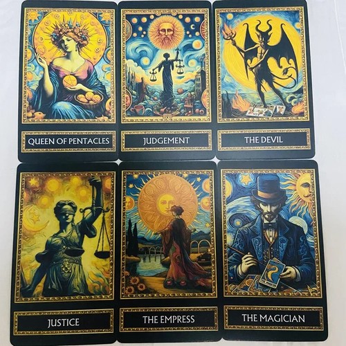 Van Gogh Tarot 78 Karten Brandneu - Bild 15 von 24