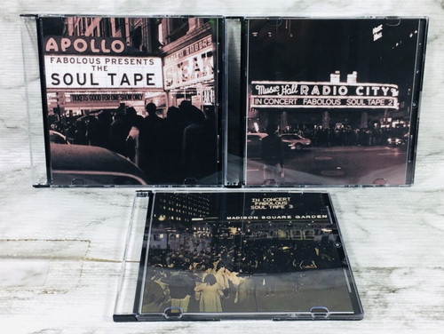 FABOLOUS PRESENTS THE SOUL TAPE (VOL. 1-3) 1 2 3 (PROMO) MIXTAPE DJ MIX CD LOT!!