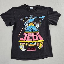 Y2K Star Wars The Empire Strikes Back Return Of The Jedi Movie Shirt Medium