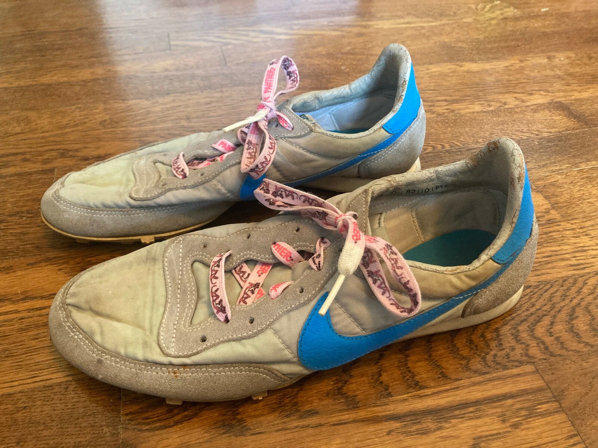 Original OG Vintage mid 80s 1985 NIKE Waffle Racer cross