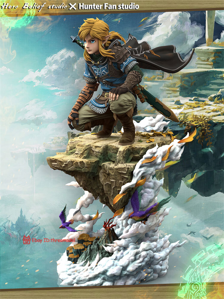 Hero Belief X Hunter Fan 1/6 The Legend of Zelda Link Painted