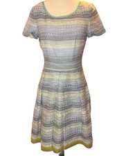 Elie Tahari Glenda Tweed Lace Fit And Flare Dress NWT Sz 4 Winter Wedding Attire