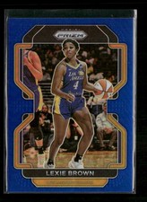 Lexie Brown 2022 Panini Prizm WNBA Blue #57 #/149 Los Angeles Sparks
