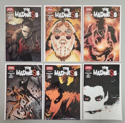 THE MADNESS #1 2 3 4 5 6 Cover B Set J MICHAEL STRACZYNSKI AWA COMICS 2023 NM