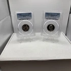 Two 1976-S Bicentennial Washington Silver Quarters PCGS PR69 DCAM