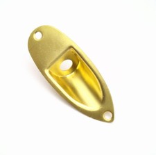 True Custom Shop  Bare Brass Jack Plate for Fender Stratocaster