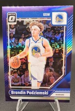 2024-25 Panini Donruss Optic - Brandin Podziemski #36 Purple Prizm
