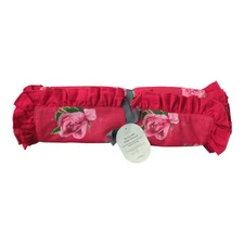 Threshold 72"x14" Roses Reversible Table Runner - Target Red Stripes Floral Vday