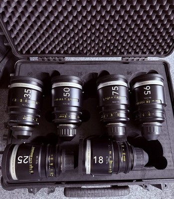 Schneider Kreuznach - Cine Xenar III Set 6x PL ''Leitz Optiken/ Arri Kino Lens''