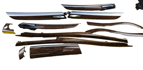 BMW E71 X6 XDRIVE 30D 40D 2012 COMPLETE INTERIOR WOOD TRIM COVER SET 70P3123